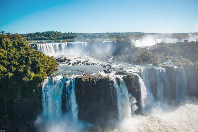 Waterfalls in Brazil 